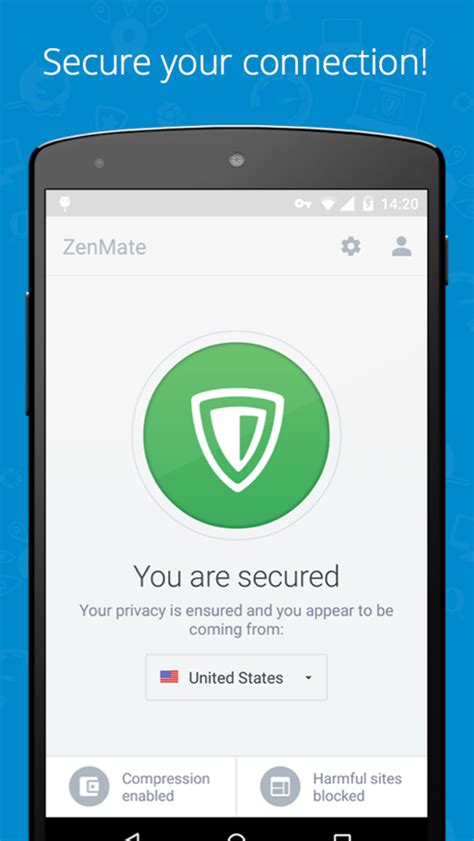 zenmate vpn free download for android